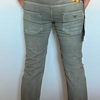 JEANS ARMANI tg 28 cartellinati verde/grigio NUOVI