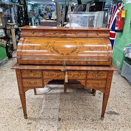 SCRITTOIO 5 + 4 C INTARSIATO