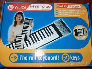 Tastiera pieghevole da viaggio