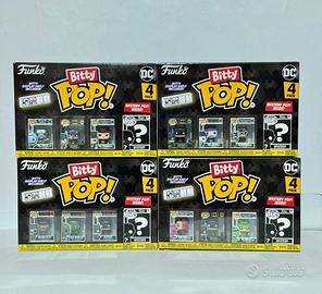 4 Funko Pop! Bitty DC Batman Mystery
