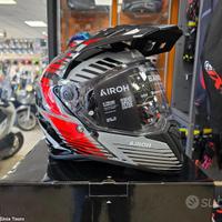 AIROH Casco ON-OFF Bandit - Spicy - Red