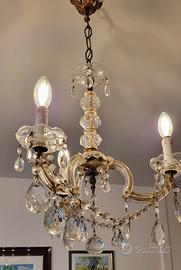 lampadario cristallo