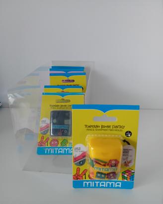 6 temperino mitama 2 fori con contenitore