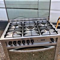Cucina gas Lofra 5 fuochi forno gas ventilato 90cm