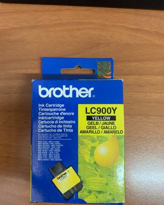 Cartuccia di inchiostro gialla Brother LC900Y