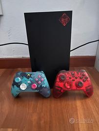 Xbox series x + due controller con scatola