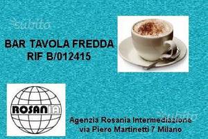 Bar tavola fredda (rif B/012415)