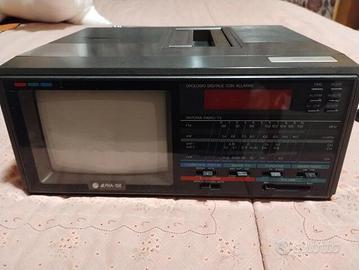 Alpha-Tek  K-3706 - TV portatile a colori vintage