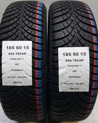 2 GOMME 185 60 15 ESA TECAR BR1372