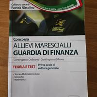 Libro x concorso maresciallo Guardia di Finanza