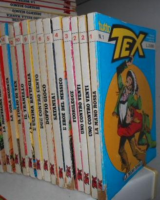 54 fumetti di Tex