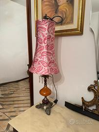 Lampada da tavolo vintage anni 80
