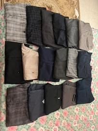 Stock pantaloni uomo varie marche
