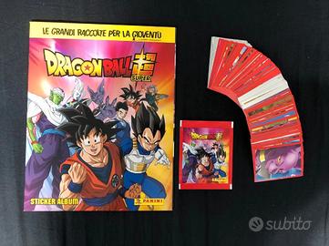 Dragon Ball Super 2020 album vuoto + Set 100 Figur