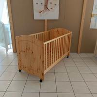 lettino in legno di Pino