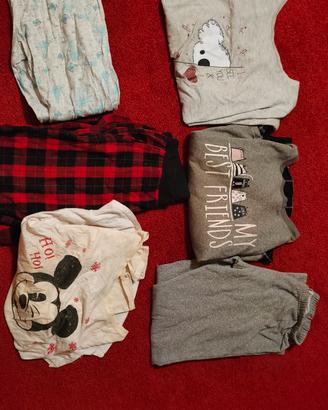 3 paia di pigiami bambina