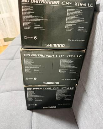 2 mulinelli Shimano big baitrunner ci4+ xtra LC