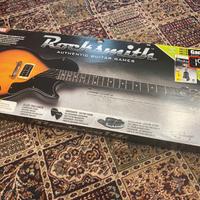 Rocksmith authentic guitar xbox 360 con chitarra