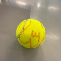 Pallina autografata Federer