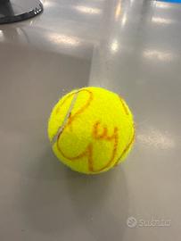 Pallina autografata Federer