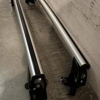 Barre tetto 110cm per auto senza corrimano