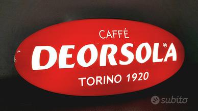 Insegna Luminosa Vintage CAFFÈ DEORSOLA 1920