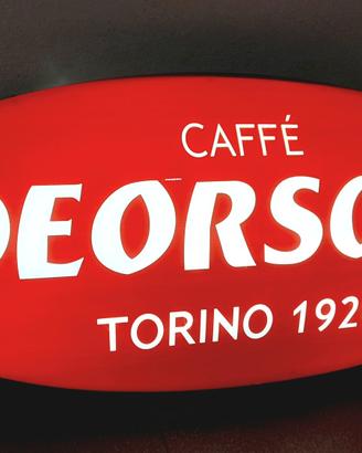 Insegna Luminosa Vintage CAFFÈ DEORSOLA 1920