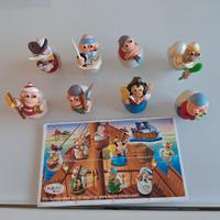 KINDER SORPRESA PIROMOLLI 2005 + 8 CARTINE