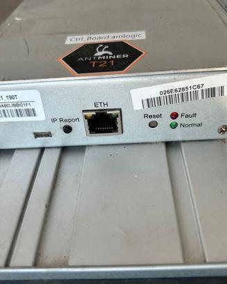 Bitmain T21 190/235TH - Bitcoin Miner - Perfetti!
