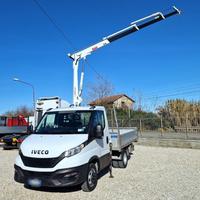 IVECO DAILY 35C16 E6 MOTORE 3.0 GRU 12m CASSONE