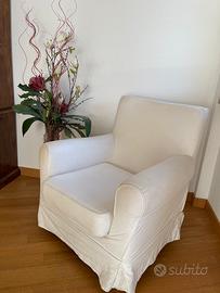 Poltrona Ikea bianca