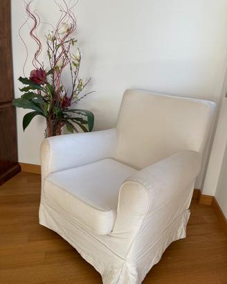 Poltrona Ikea bianca