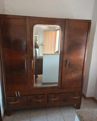 armadio con specchio anni 80