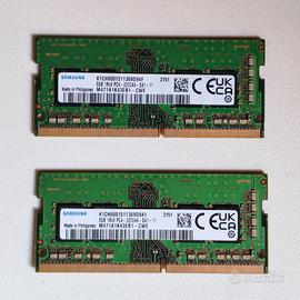 2x8GB RAM Samsung DDR4 PC4-3200AA Sodimm (16GB)