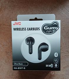 JVC HA-B10T Auricolari Gumy Olive Black