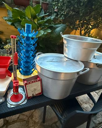 Kit completo per conserve e salsa di pomodoro