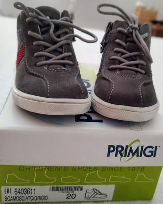 Scarpe bimbo scamosciate Primigi n.20