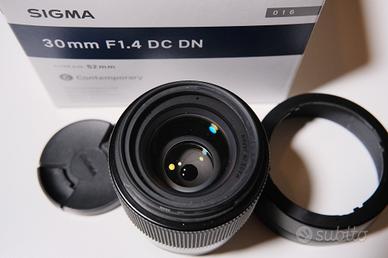 Sigma 30 f1.4 DC DC fuji x-mount + filtro UV