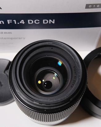Sigma 30 f1.4 DC DC fuji x-mount + filtro UV