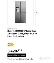 Frigo Americano HAIER TOP GAMMA