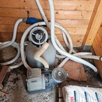 Impianto per piscina completo