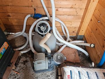 Impianto per piscina completo