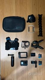 GOPRO HERO 8 BLACK + ACCESSORI HERO 13/12/11/10