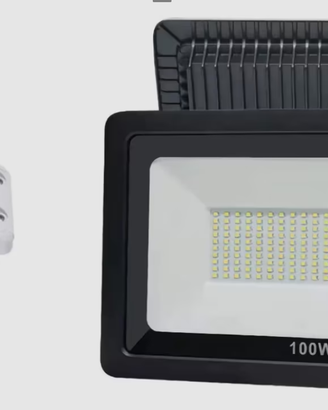 Faro led 100w SUNRISE+interruttore wifi relè Tuya