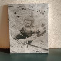Quadretto Roronoa Zoro One Piece