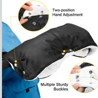 Guanto scaldamani inverno x passeggino/carrozzina