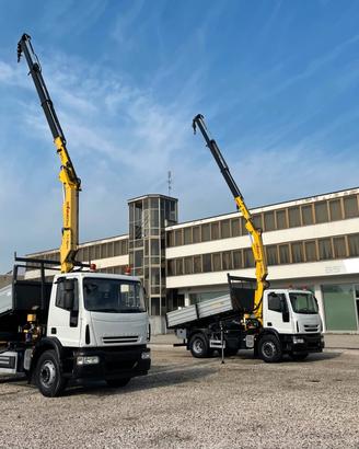 IVECO 160 GRU e RIBALTABILE NUOVO