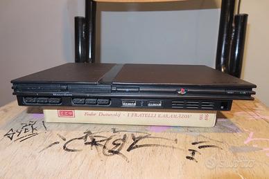 ps2 slim + joestick+ memory card+ alimentatore ori