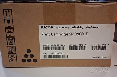 TONER RICOH SP 3400LE ORIGINALE