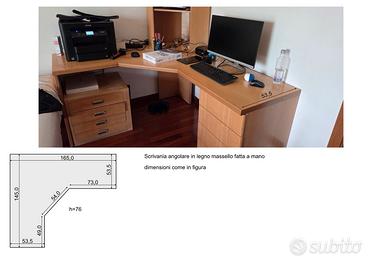 scrivania angolare